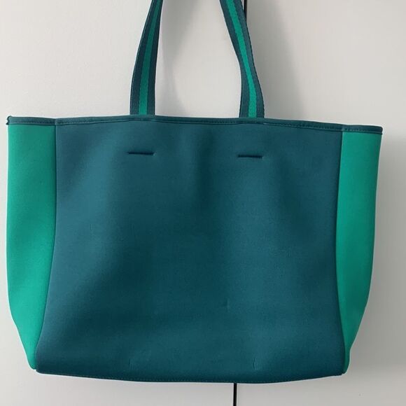 Summersalt Teal Green Unisex Neoprene Tote – Waterproof Bag for Pool & Beach - Picture 5 of 14